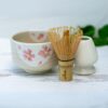 Beige Flowers Matcha Set