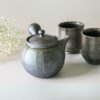 Japanese Kyusu Set - Teapot with Filters (230ml) and Two Cups