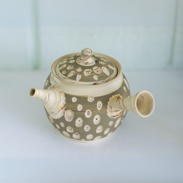 Japanese Kyusu Set - Teapot with Filters (370ml) and Two Cups