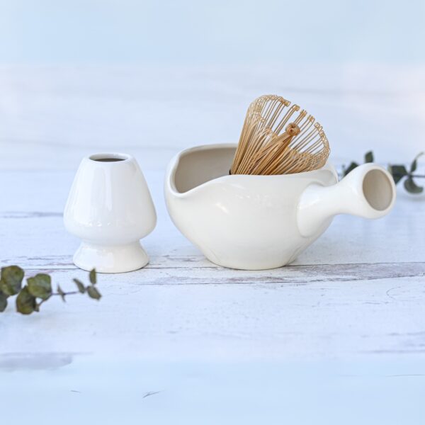 White_Matcha_Bowl_with_Spout_4 White Matcha Bowl with Spout