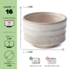 Beige Matcha Bowl
