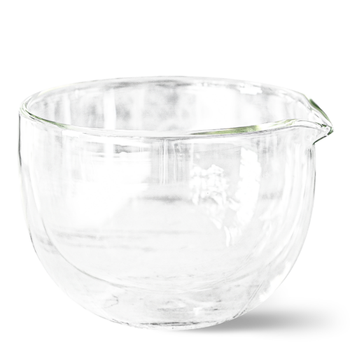 opaque_bowl Double Sided Glass Bowl with Spout